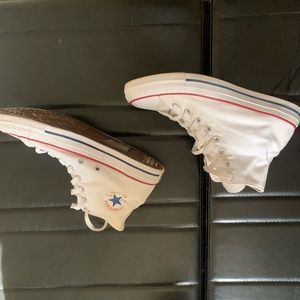 White Converse All Star